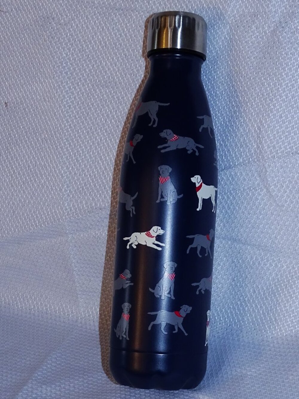 Little Blue House Stainless Steel Water Bottle Dogs 15oz.